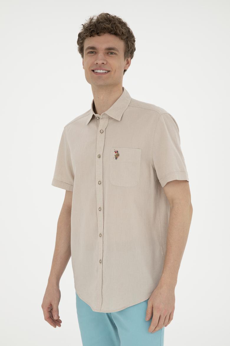 Erkek Taş Kısa Kollu Gömlek - 50284296039