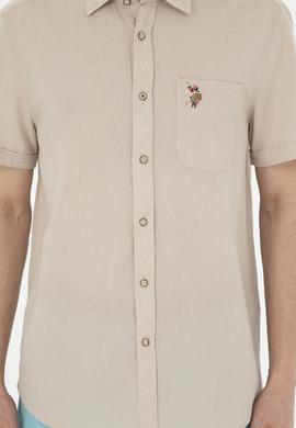 Erkek Taş Kısa Kollu Gömlek - 50284296039