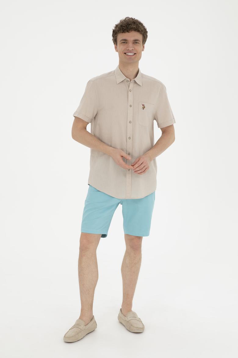 Erkek Taş Kısa Kollu Gömlek - 50284296039