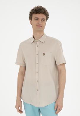 Erkek Taş Kısa Kollu Gömlek - 50284296039