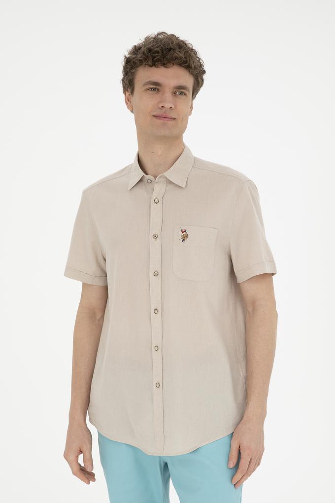 Erkek Taş Kısa Kollu Gömlek