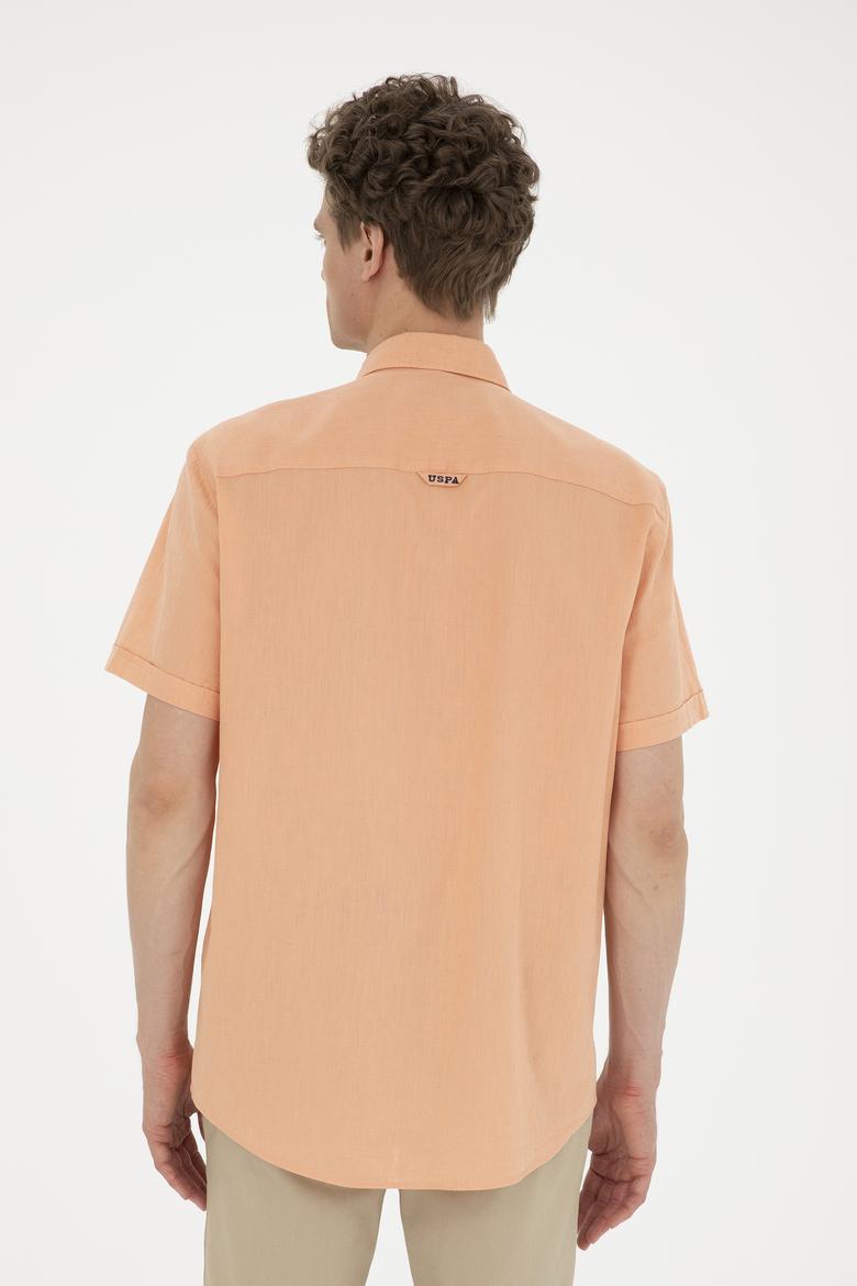 Erkek Somon Kısa Kollu Gömlek - 50284296114