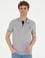 Erkek Gri Melanj Basic Tişört