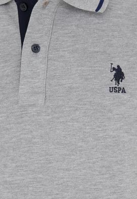 Erkek Gri Melanj Basic Tişört - 50284631111