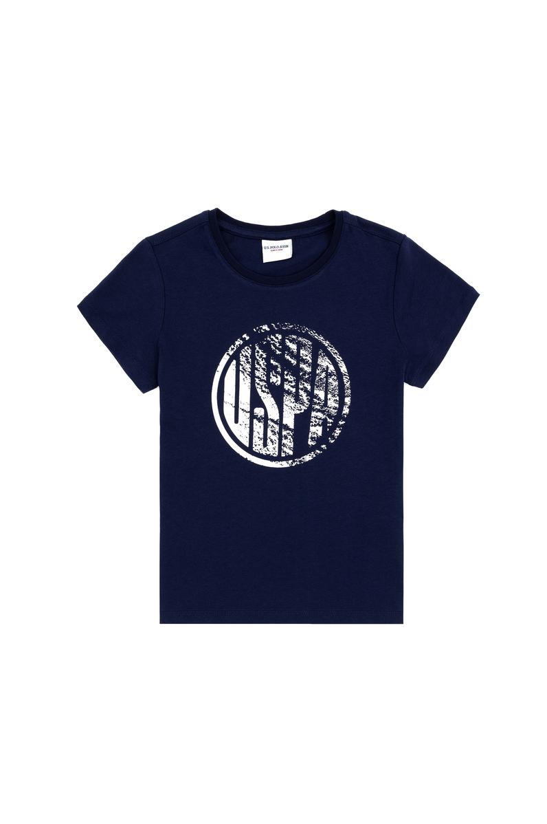 Erkek Çocuk Lacivert Basic Bisiklet Yaka Tişört