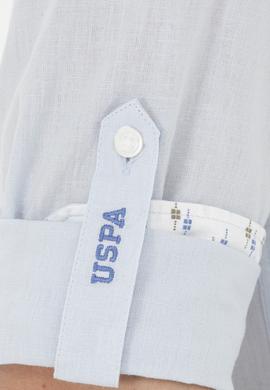 Erkek Açık Mavi Uzun Kollu Gömlek - 50288375005