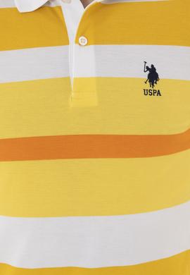 Erkek Regular Fit Polo Yaka Safran Tişört - 50288479006