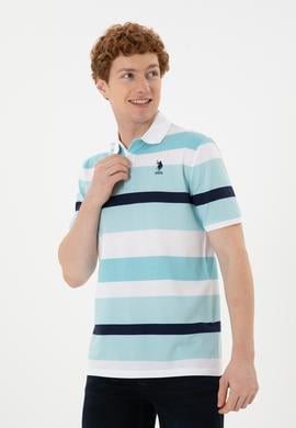 Erkek Regular Fit Polo Yaka Mint Tişört - 50288479011