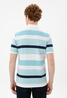Erkek Regular Fit Polo Yaka Mint Tişört - 50288479011