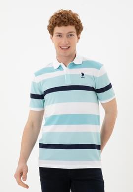 Erkek Regular Fit Polo Yaka Mint Tişört - 50288479011