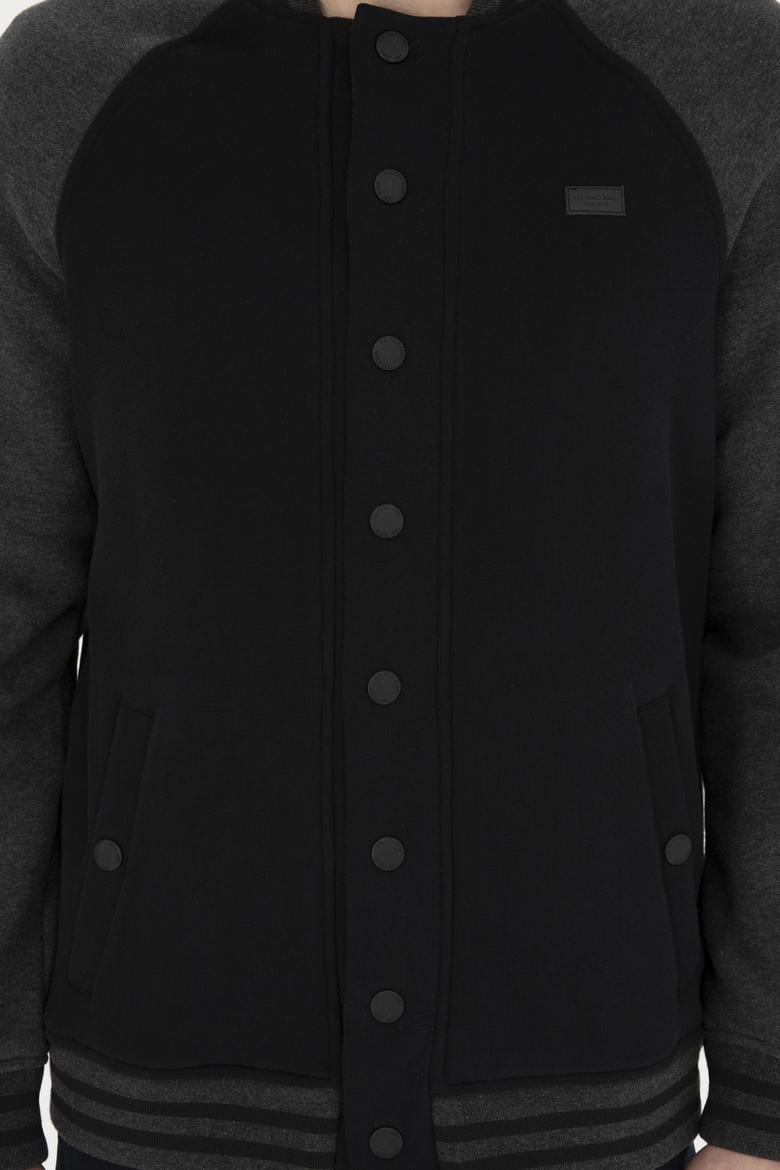 Erkek Siyah Örme Hırka - 50289086008