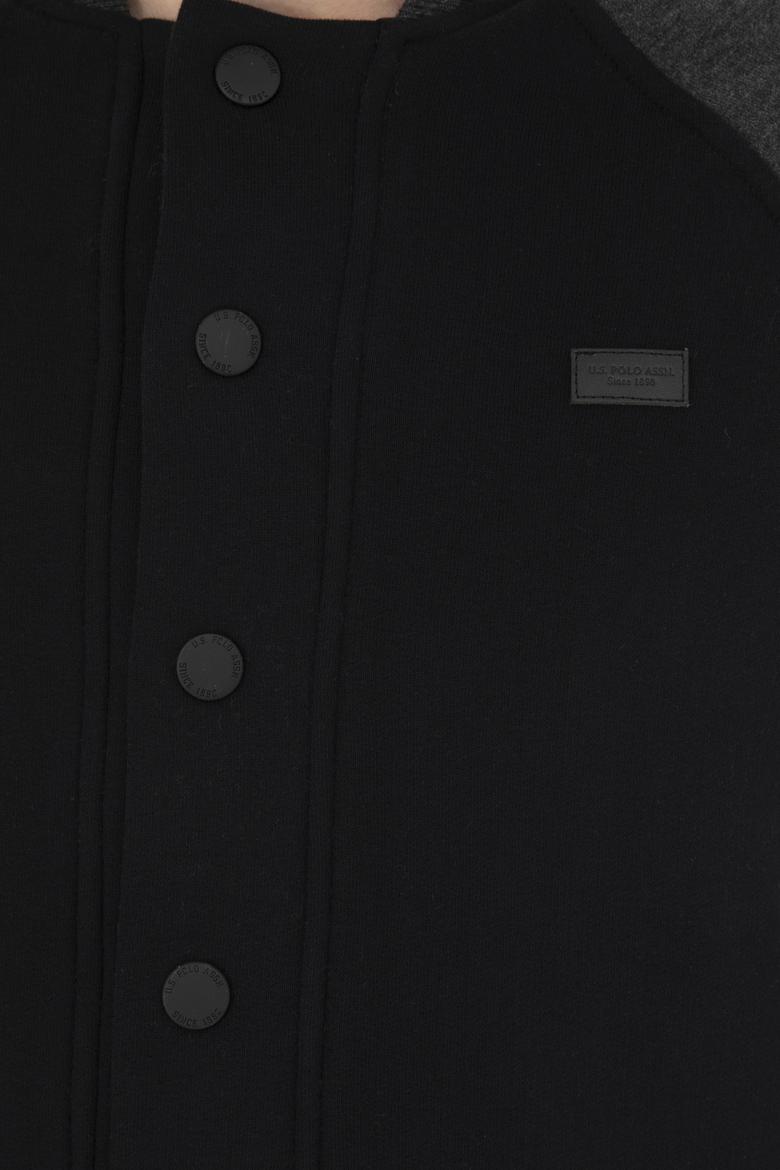 Erkek Siyah Örme Hırka - 50289086008