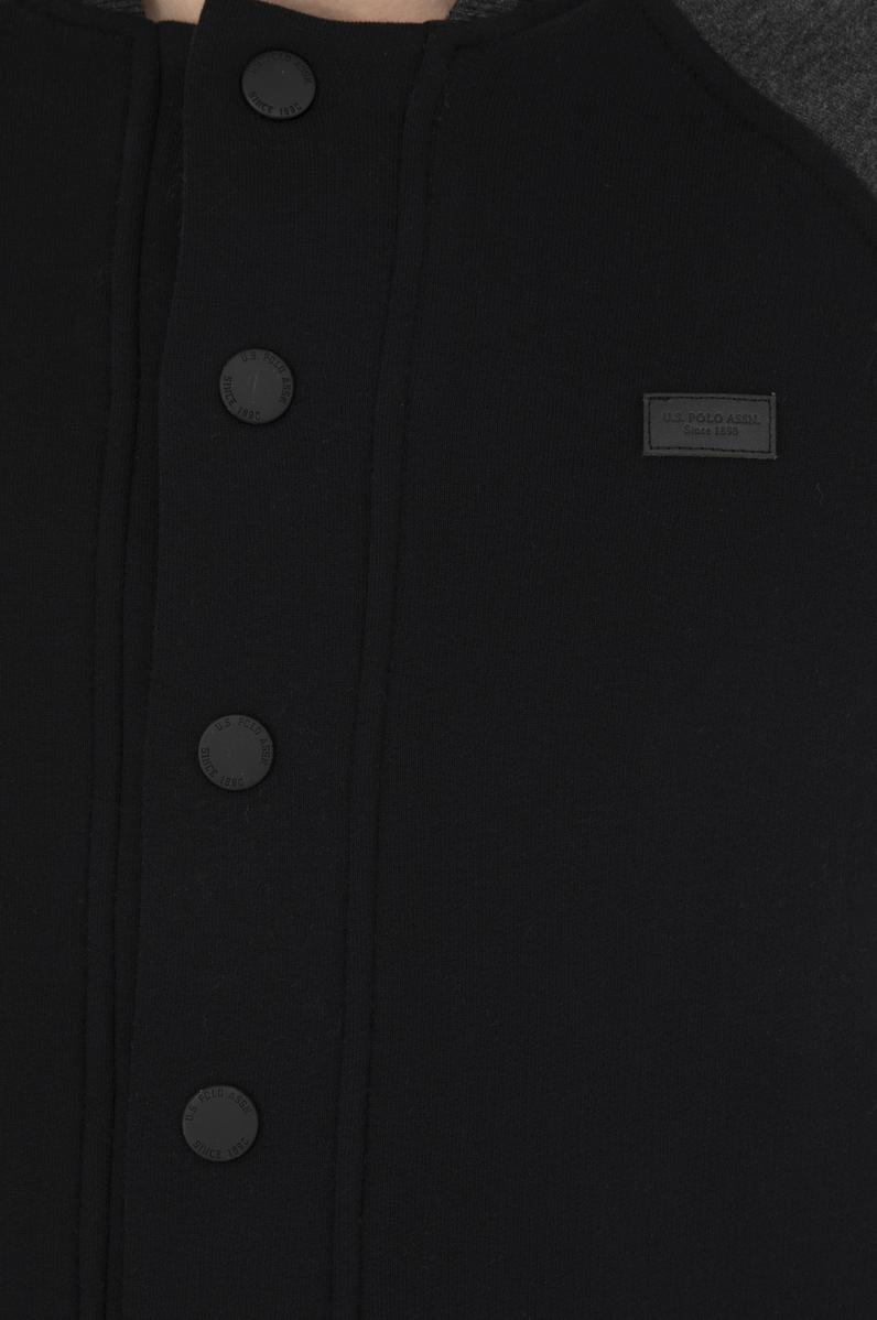 Erkek Siyah Örme Hırka