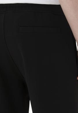 Erkek Siyah Örme Şort - 50289284017