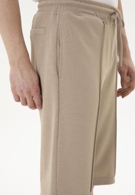 Erkek Açık Haki Örme Şort - 50289284036