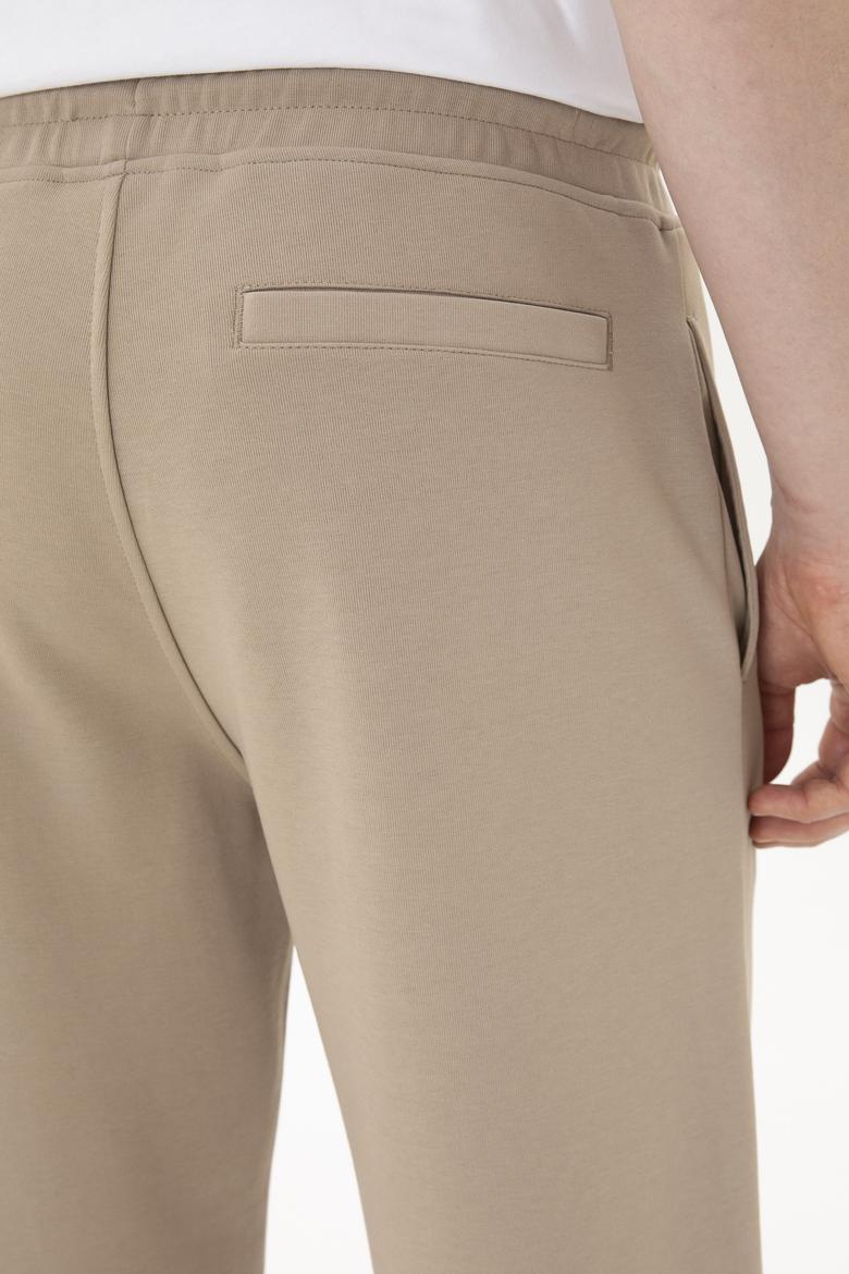 Erkek Açık Haki Örme Şort - 50289284036