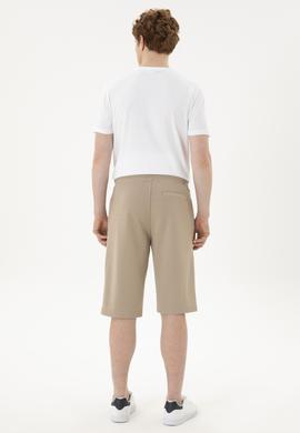 Erkek Açık Haki Örme Şort - 50289284036