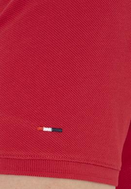 Erkek Slim Fit Polo Yaka Kırmızı Basic Tişört - 50289344109