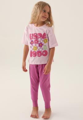 Kız Çocuk Menekşe Pijama Takımı - 50290947001