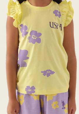 Kız Çocuk Açık Sarı Pijama Takımı - 50290952006