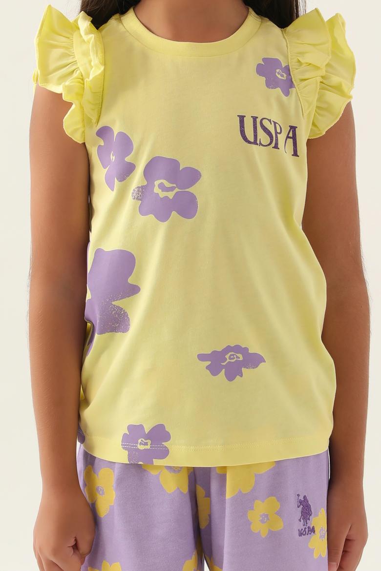 Kız Çocuk Açık Sarı Pijama Takımı - 50290952006