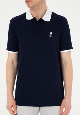 Erkek Lacivert Basic Tişört - 50284638041