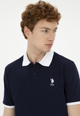 Erkek Lacivert Basic Tişört - 50284638041