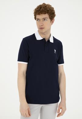 Erkek Lacivert Basic Tişört - 50284638041