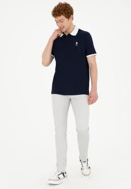 Erkek Lacivert Basic Tişört - 50284638041