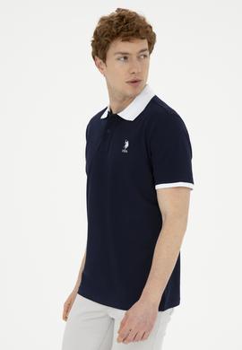 Erkek Lacivert Basic Tişört - 50284638041