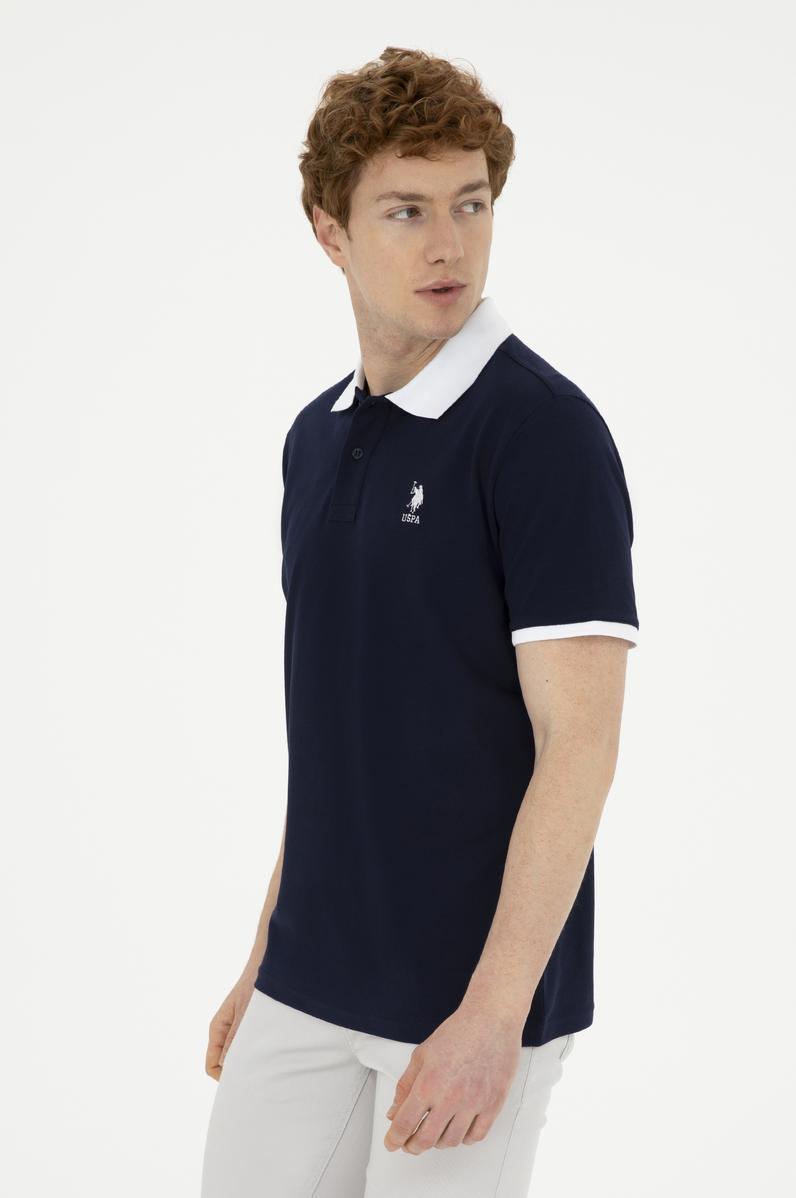 Erkek Lacivert Basic Tişört