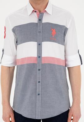 Erkek Lacivert Uzun Kollu Gömlek - 50264085006