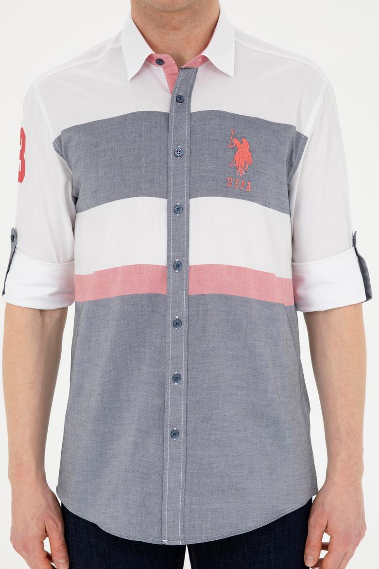 Erkek Lacivert Uzun Kollu Gömlek - 50264085006