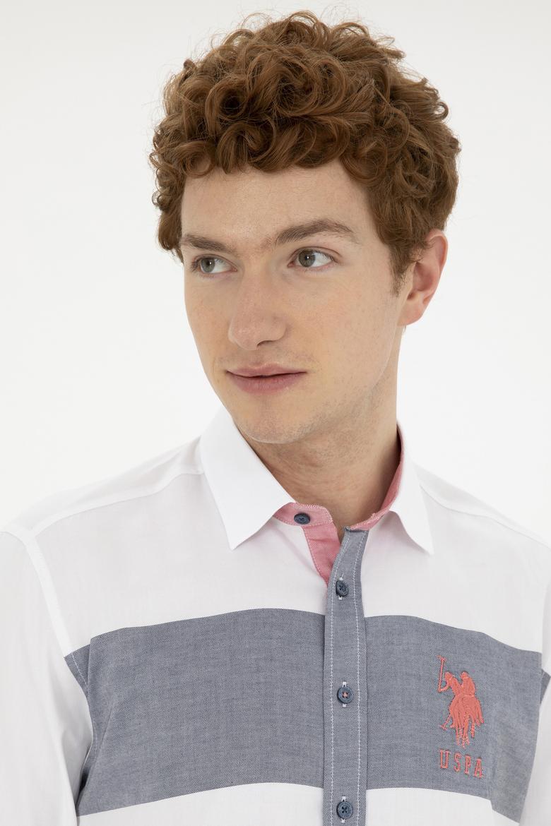 Erkek Lacivert Uzun Kollu Gömlek - 50264085006