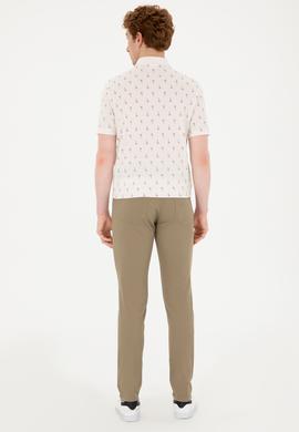 Erkek Koyu Haki Kanvas Pantolon - 50289420444