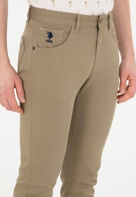 Erkek Koyu Haki Kanvas Pantolon - 50289420444