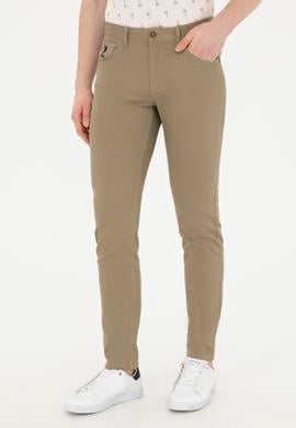 Erkek Koyu Haki Kanvas Pantolon - 50289420444