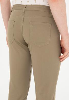 Erkek Koyu Haki Kanvas Pantolon - 50289420444