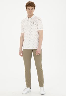 Erkek Koyu Haki Kanvas Pantolon - 50289420444