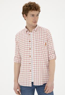 Erkek Kareli Kiremit Gömlek - 50283820016