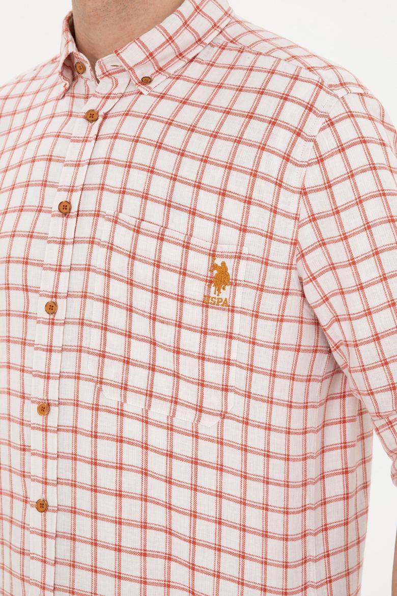 Erkek Kareli Kiremit Gömlek - 50283820016