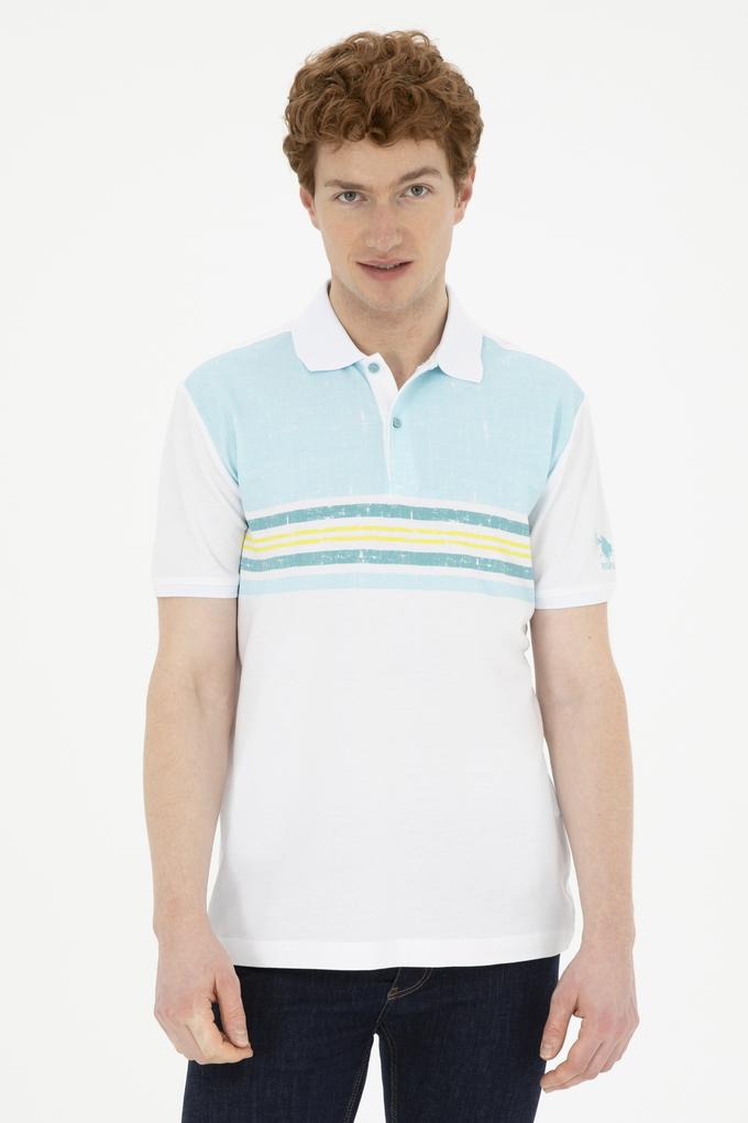 Erkek Regular Fit Polo Yaka Mint Tişört