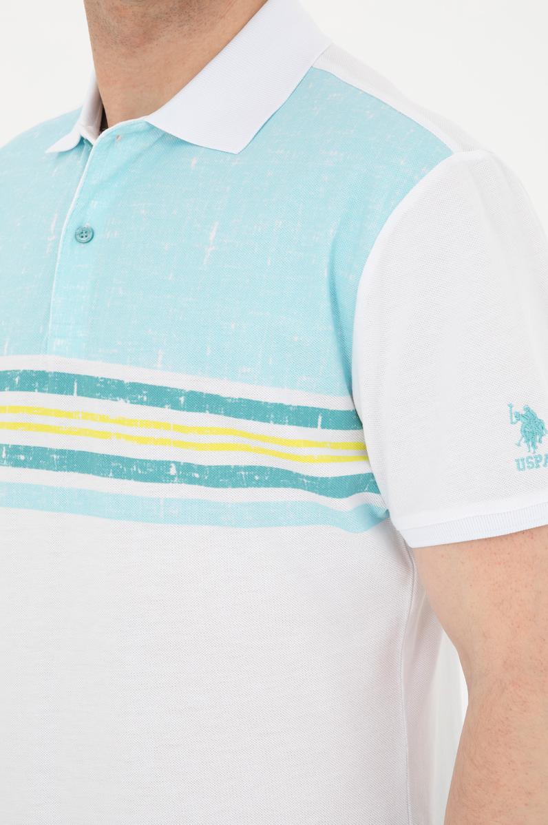 Erkek Regular Fit Polo Yaka Mint Tişört
