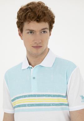 Erkek Regular Fit Polo Yaka Mint Tişört - 50281951016