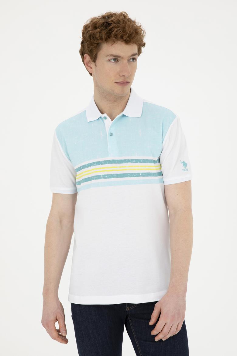 Erkek Regular Fit Polo Yaka Mint Tişört - 50281951016