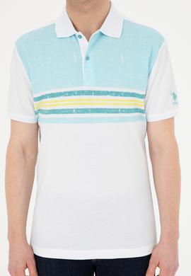 Erkek Regular Fit Polo Yaka Mint Tişört - 50281951016