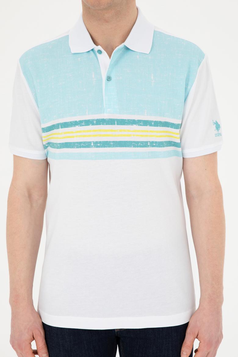 Erkek Regular Fit Polo Yaka Mint Tişört - 50281951016