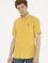 Erkek Safran Kısa Kollu Gömlek