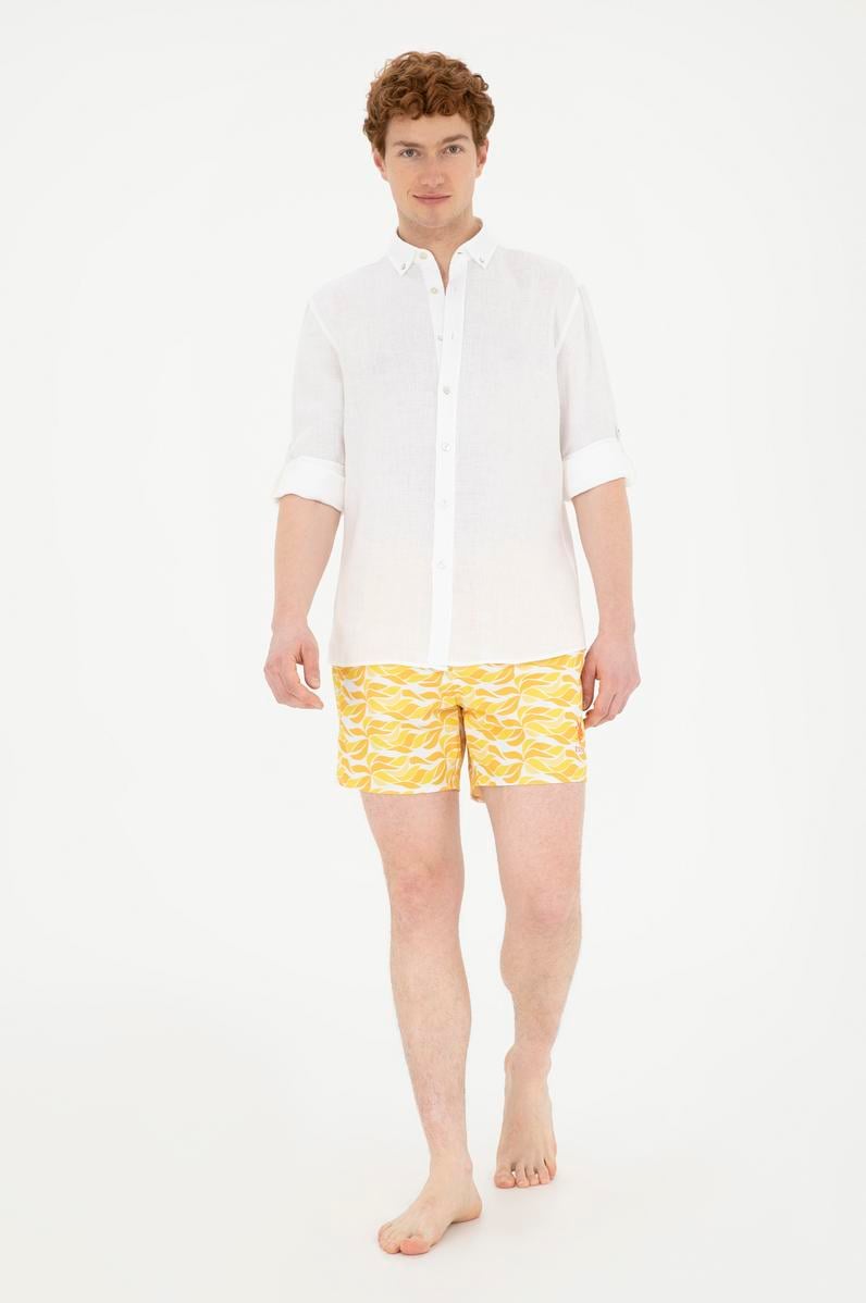 Erkek Safran Deniz Şortu