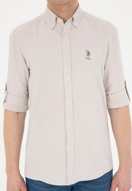 Erkek Taş Uzun Kollu Gömlek - 50288659001